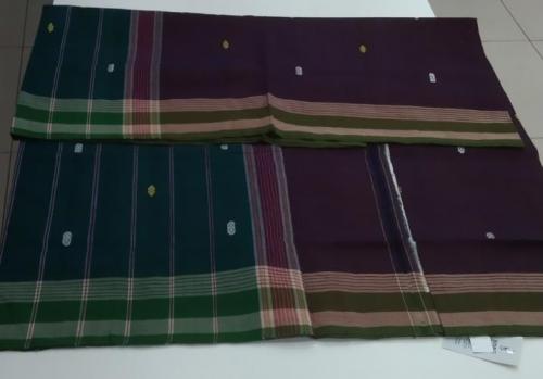 ARUPPUKOTTAI 60S COTTON SAREES WITH BLOUSE